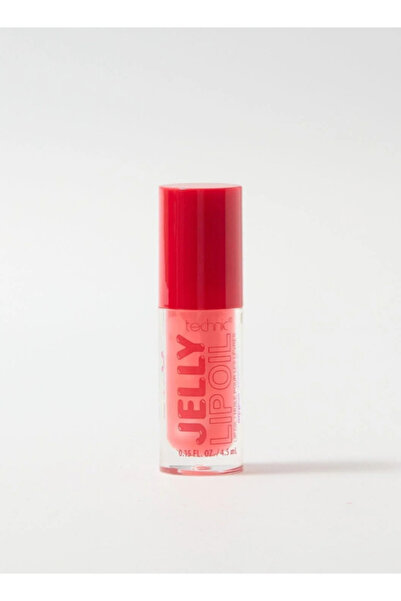 TECHNIC Jelly Lip Oil - Strawberry Split | Hydrating, Non-Sticky Lip Oil for Glossy, Nourished Lips