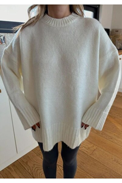 MOODAY Solid Color Sweater