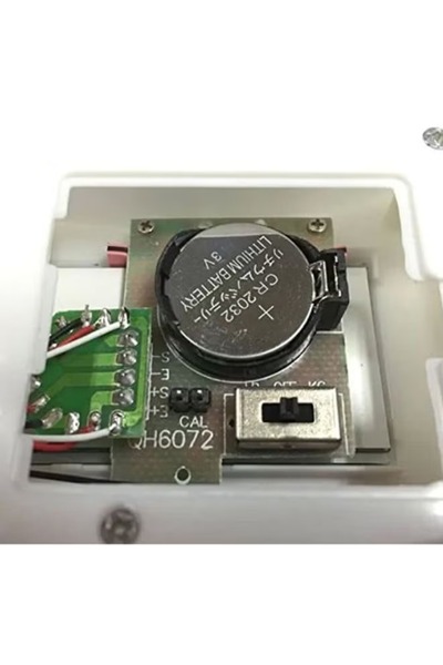 Primo Plus Digital LCD Electronic Glass Weighing Scale White