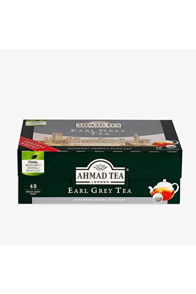 Ahmad Tea Earl Grey Tea Demlik Poşet Çay 48’li 153 g