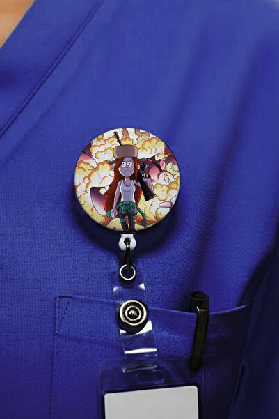 Ver-O Baskı Esrarengiz Kasaba 2 Design Yoyo Θήκη Κάρτας – Επεκτεινόμενη Θήκη ...