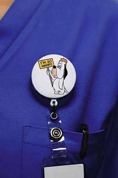 Ver-O Baskı I am So Happy Design Θήκη κάρτας Yoyo – Επεκτεινόμενη θήκη για κά...