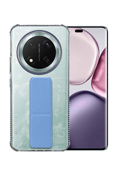 ineix 3-in-1 Magnetic Wrist Strap Hand Grip Stand Cover With Screen Protector for Honor X5b, X5b Plus