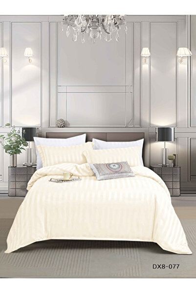 FIONNA.RO Damask Cotton Underwear 1 Person With Elastic - Cream