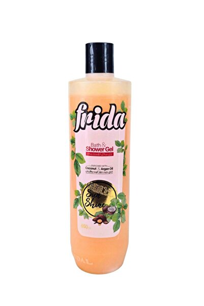 Frida جل استحمام - شمسية | مُدعّم بزيت جوز الهند وزيت الأرغان 650 مل