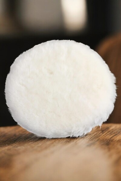 MH MiniHediye Oto Araç Araba Pasta Cila Polisaj 115 Mm Yünü Pedi Süngeri Keçe...