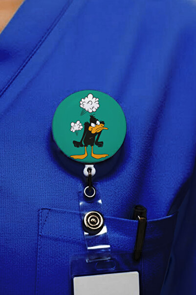 Ver-O Baskı Duffy Tasarım Θήκη κάρτας Yoyo – Επεκτάσιμη θήκη για κορδόνι με ε...