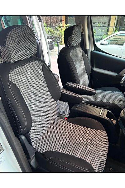 Anka Peugeot Partner 2010 Ve 2018 Arası Uyumlu -ÖZEL DİKİM- Oto koltuk kılıfı