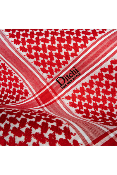 First Life شماغ Ditchi الأحمر