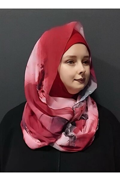 Differenza Nirvana Boneli Shawl - Patterned Fuchsia Black