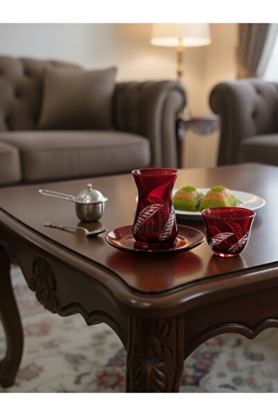 DECOSTYLE Colorful 18 Piece Tea Set