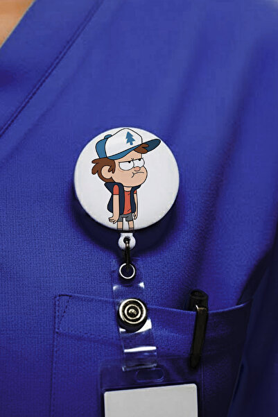 Ver-O Baskı Esrarengiz Kasaba Design Θήκη Κάρτας Yoyo – Επεκτεινόμενη Θήκη Κά...