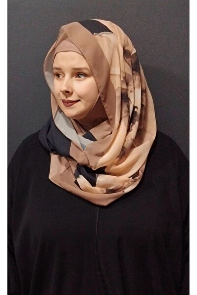 Differenza Nirvana Boneli Shawl - Patterned Mink Black