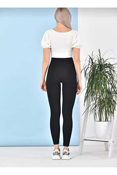 Tusebu High Waist Shaping / Sculpting Black Leggings – Stretchy, Comfortable, and All-Season Wear