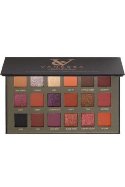 Vanessa Makeup Coral Neutral Eyeshadow Palette