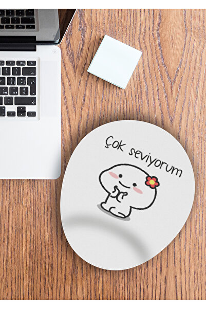 Ormira Konsept I Love You Printed Mouse Pad