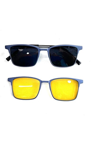 Avva 2122 C3 Polarized & Anti-Glare Clip-On Men's Sunglasses