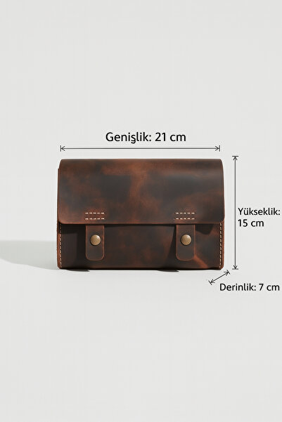 Colermi 100% Genuine Leather Handbag – Everyday Use and Travel Organizer