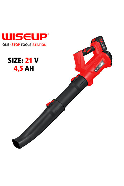 WISEUP منفاخ هواء بطارية 4.5AH