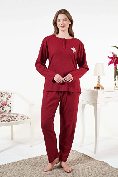 Estiva 25330 Interlock Ş Fleece-Lined Pajama Set