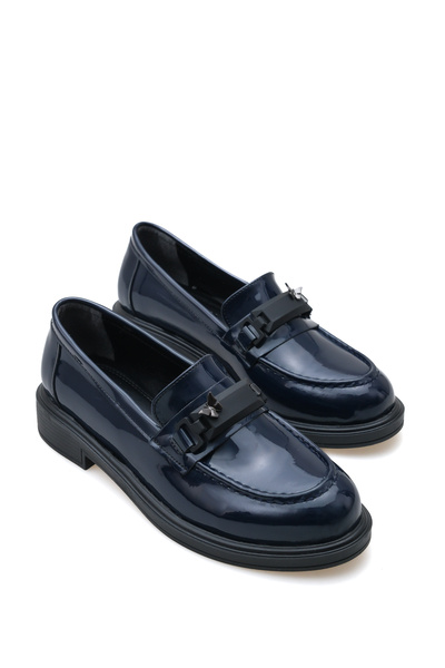 Redoxy Kadın Özel Tasarım Hafif ve Kalın Tabanlı Casual Oxford, Kelebek Tokal...