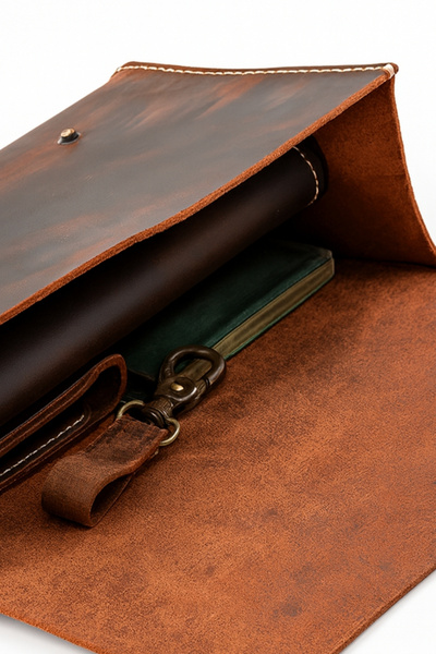 Colermi 100% Genuine Leather Handbag – Everyday Use and Travel Organizer