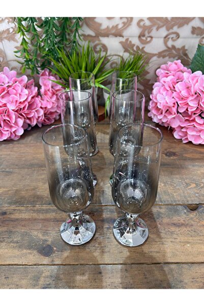 Bahar Home Crystal Bohemia 180 ml Silver Coffee Cup