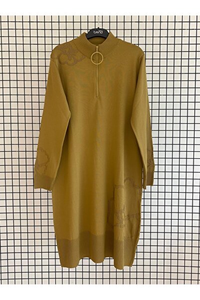 Armine Trend Floral Detailed Mercerized Tunic 25Ytd4111