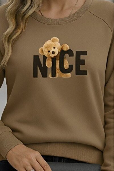 JANES    Women's Long Sleeve Crew Neck Viscose Two Thread Blouse