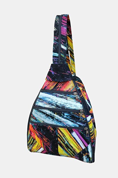 Lederax Genuine Leather Multi-Compartment Backpack and Shoulder Bag LD52