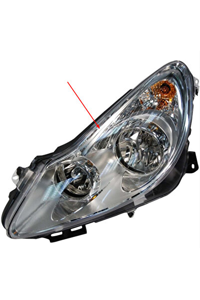 Genel Markalar Far Camı Sol Opel Corsa D 07-10 1216189CAM