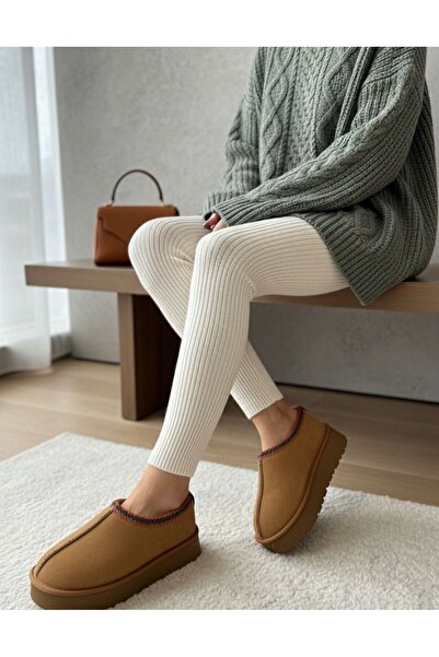 Slipcat Γυναικείες μπότες Γυναικεία παπούτσια Κοντές μπότες με γούνα μέσα Μοντέλο