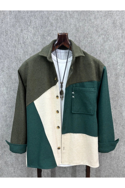 FıttingRoom قصة فضفاضة قميص بيكاسو القطني