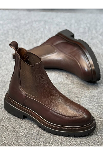 Avni Ceylan أحذية شتوية أصلية للرجال ذات نعل سميك مريح