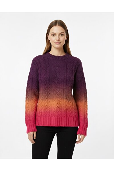 ModaPlaza Women's Marbled Knit Sweater 7273