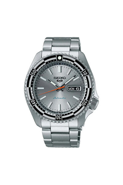 Seiko Men's New5Sports Automatic Watch - Silver / Stainless Steel / 42.5mm