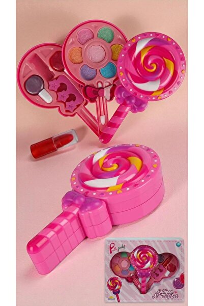 A-T AYZE-TRENDY MAKYAJ GÜZELLİK SETİ 2 KATLI LOLİPOP ŞEKİLLİ 25987