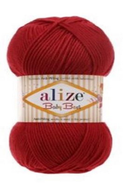 Alize Baby Best Red 5 Pieces Collar: 106