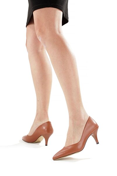 Y ESMA Stiletto Taba  Pointed Toe Closed 5 cm Thin Heel V-Toe New Season