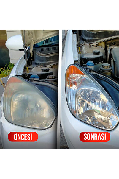 kraftech Yeni Nesil Premium I Buharlı Far Temizleme Sıvısı Ve Parlatma Solüsyonu I 1 Kg X 36 Adet - 3 Koli