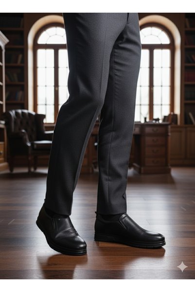 UZR Genuine Leather Men's Orthopedic Comfortable Shoes