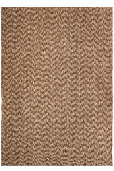 Lorente Home Liora Light Brown Woven Jute Non-Slip Base Sisal Rug Washable Kitchen Carpet 1901