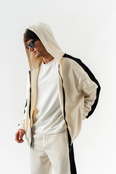 go gang own Nova Рушник Тканина Світшот з капюшоном на блискавці