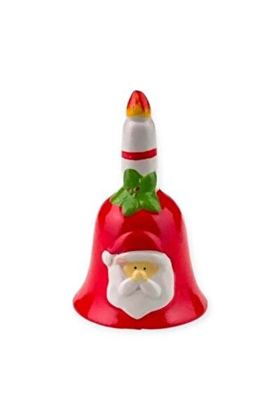 Ceramica Martinescu Clopoțel de Crăciun ceramic 11 x 7 cm – clopoțel decorati...