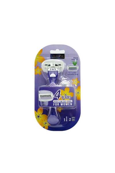 Other Lina Rose Comfort Plus Women's Razor with Aloe - 4 Blades