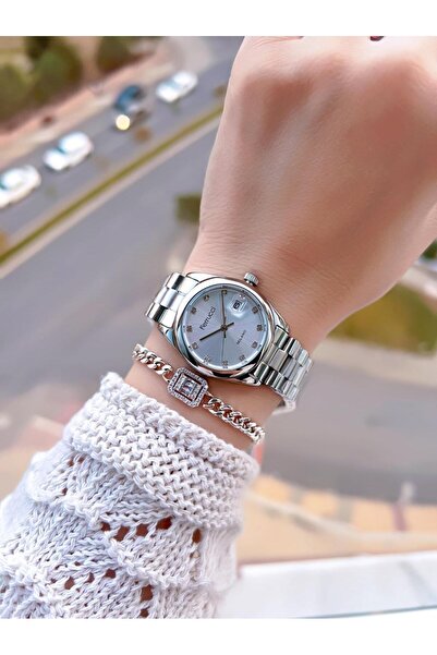 Ferrucci Vintage Series 2 Years Warranty New Season 3 Atm Water Resistant Women Wristwatch Fc.F03609.1