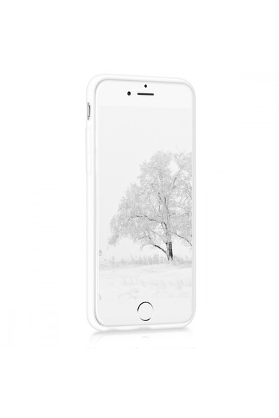 KWmobile Case for Apple iPhone 6 / iPhone 6s, Silicone, White, 35176.48