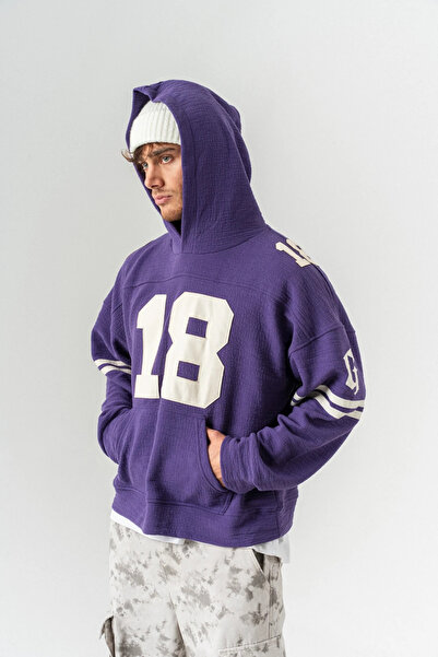 go gang own Guard 18 Patch Вишитий худі з капюшоном