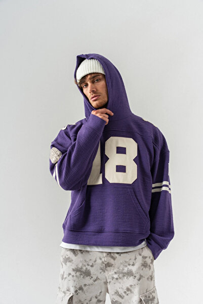 go gang own Guard 18 Patch Вишитий худі з капюшоном