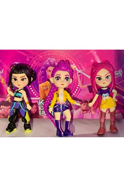 OEM K-Pop Demon Hunters Figure Set – Huntrix / Huntrix, 6 Figures, 10 cm – Perfect Gift